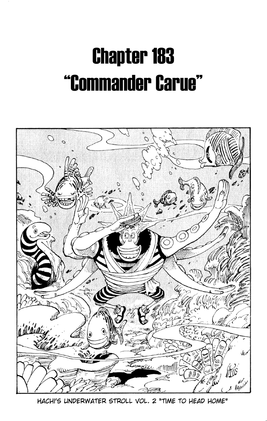 One Piece, Chapter 183 image 01